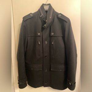 Express men’s black coat size medium